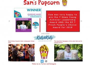 Sam's Popcorn. Story from Australia. 